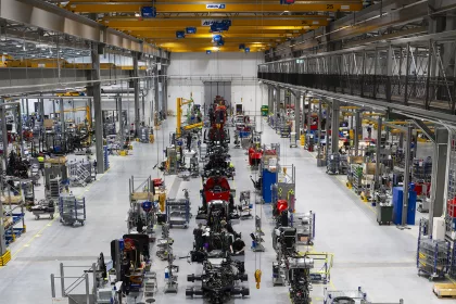 Komatsu Forest Warehouse Interior