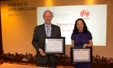 Huawei Signs Benchmark Deal with Euler Hermes